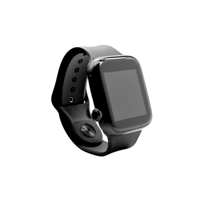 Reloj inteligente deportivo con pantalla táctil y correa de silicona