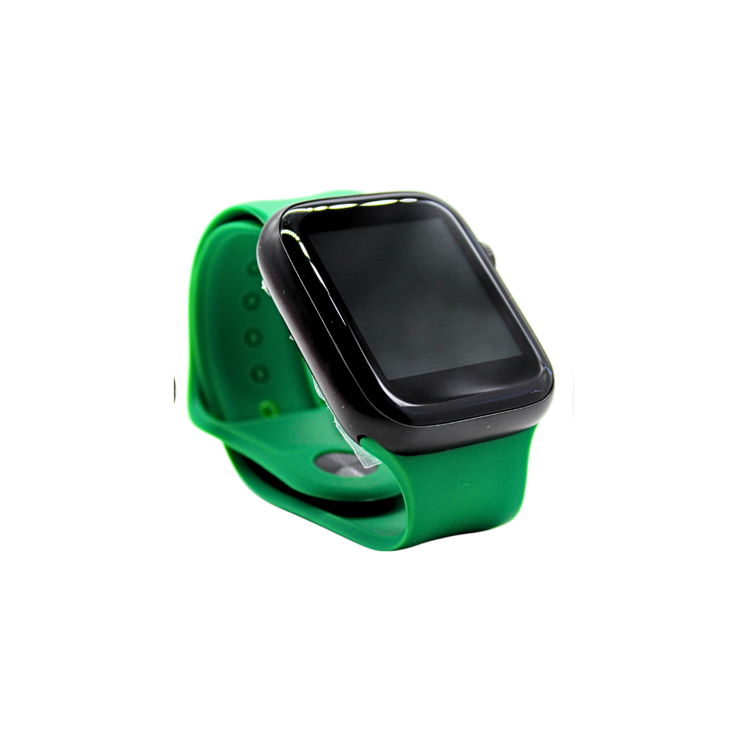 Reloj inteligente deportivo con pantalla táctil y correa de silicona