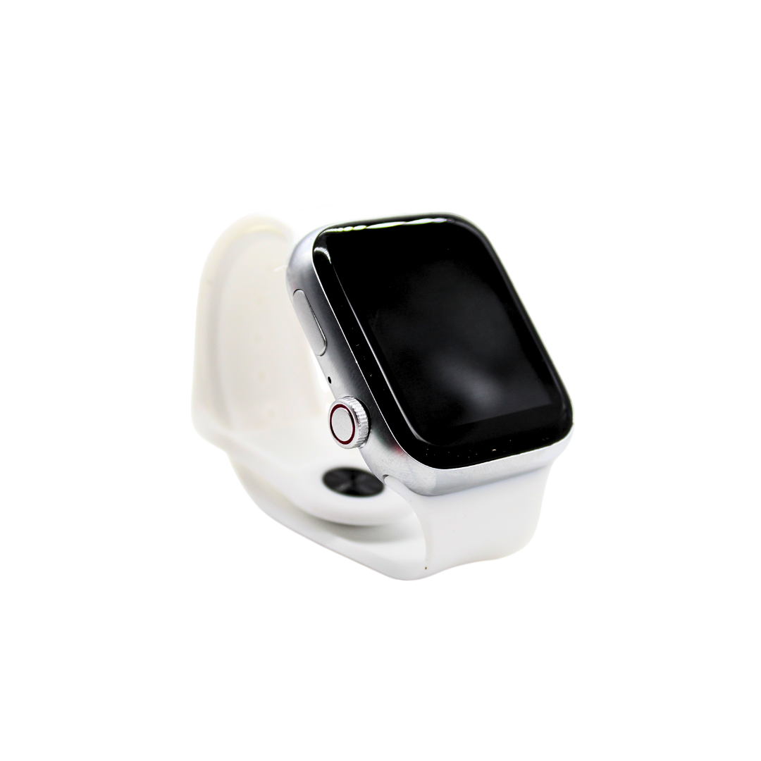 Reloj inteligente deportivo con pantalla táctil y correa de silicona