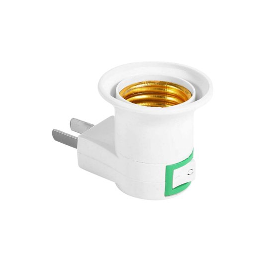 Socket con clavija y apagador