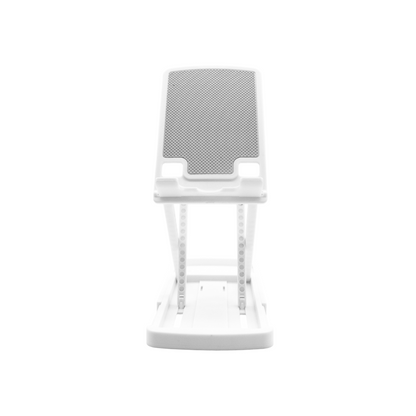 Soporte para teléfono con elevación plegable