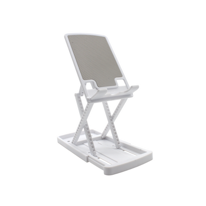 Soporte para teléfono con elevación plegable