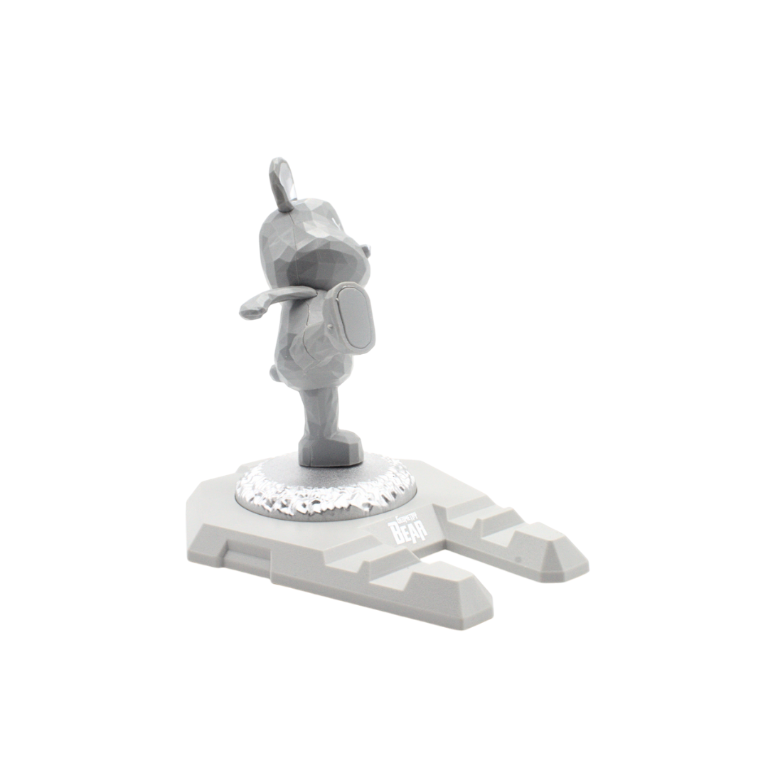 Soporte para teléfono con forma de oso Kung fu