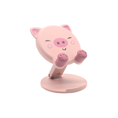 Soporte para teléfono de escritorio de animalitos