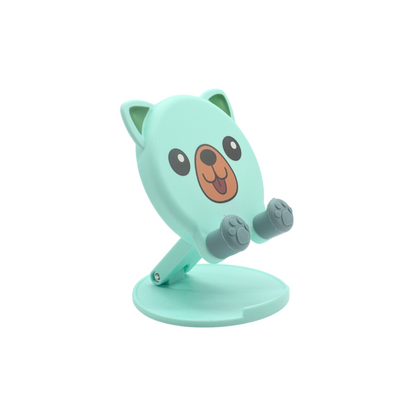 Soporte para teléfono de escritorio de animalitos