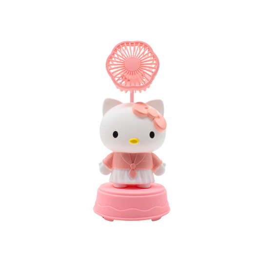 Ventilador de Escritorio Hello Kitty  Recargable USB