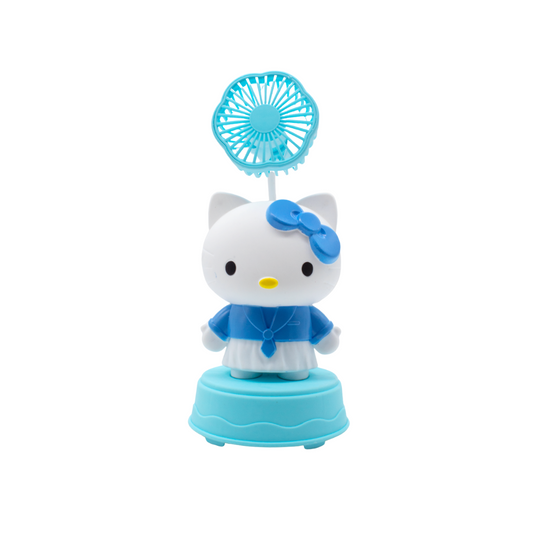 Ventilador de Escritorio Hello Kitty  Recargable USB