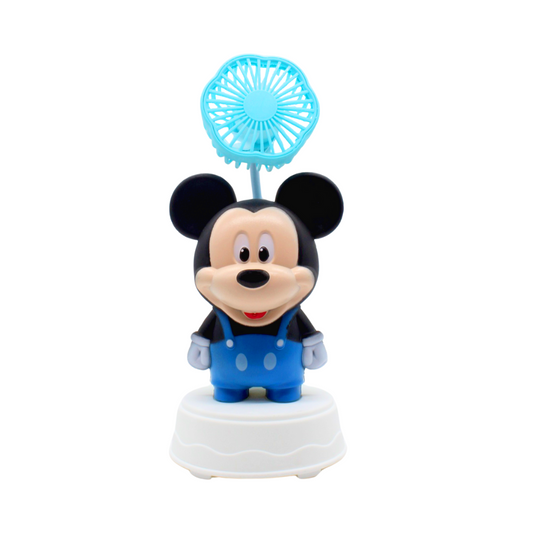 Ventilador de Escritorio Mickey Recargable USB