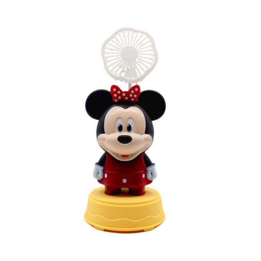 Ventilador de Escritorio Minnie Recargable USB