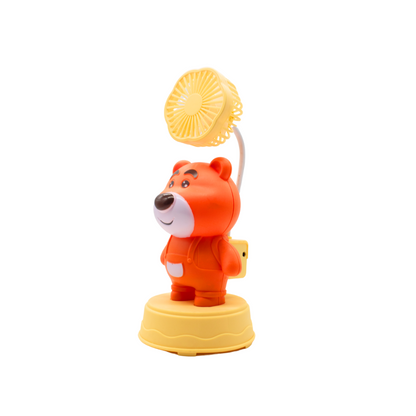 Ventilador de Escritorio Osito Recargable USB