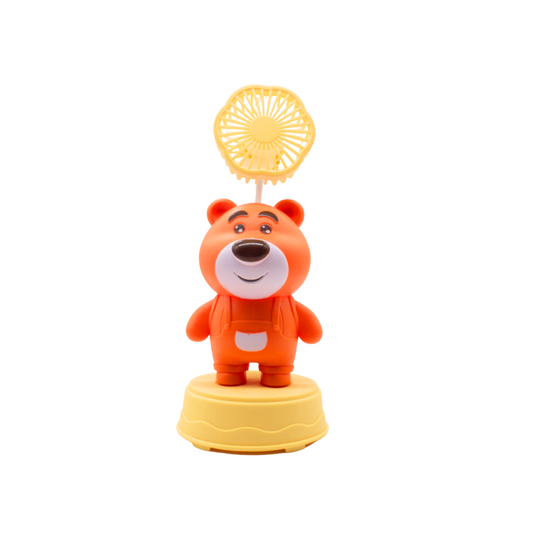 Ventilador de Escritorio Osito Recargable USB