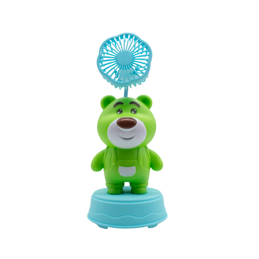 Ventilador de Escritorio Osito Recargable USB