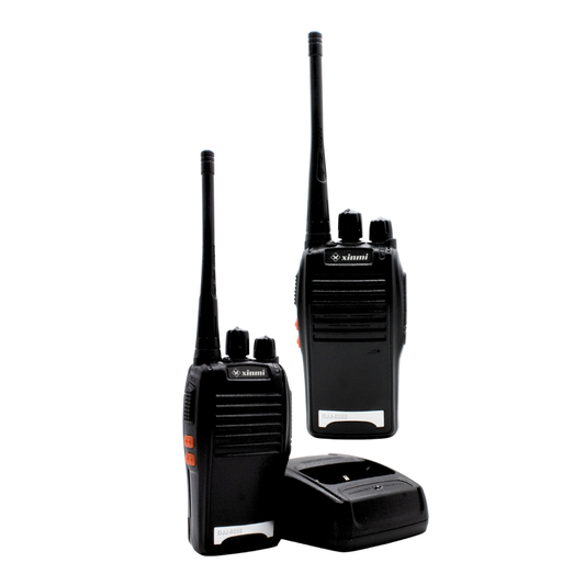 Walkie Talkie Radio de 2 vías con cargador