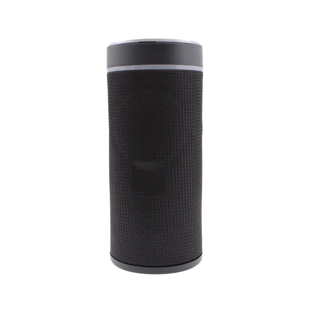 Bocina bluetooth portátil recargable con soporte para teléfono