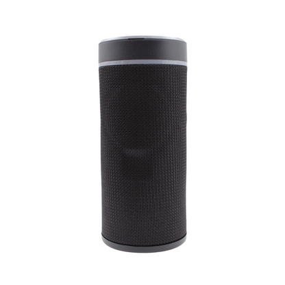 Bocina bluetooth portátil recargable con soporte para teléfono