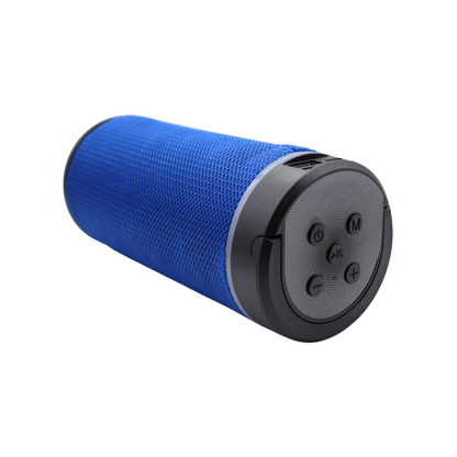 Bocina bluetooth portátil recargable con soporte para teléfono