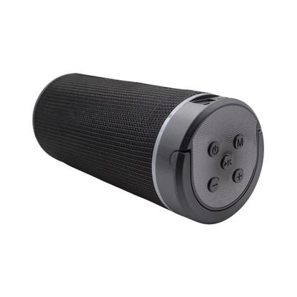 Bocina bluetooth portátil recargable con soporte para teléfono