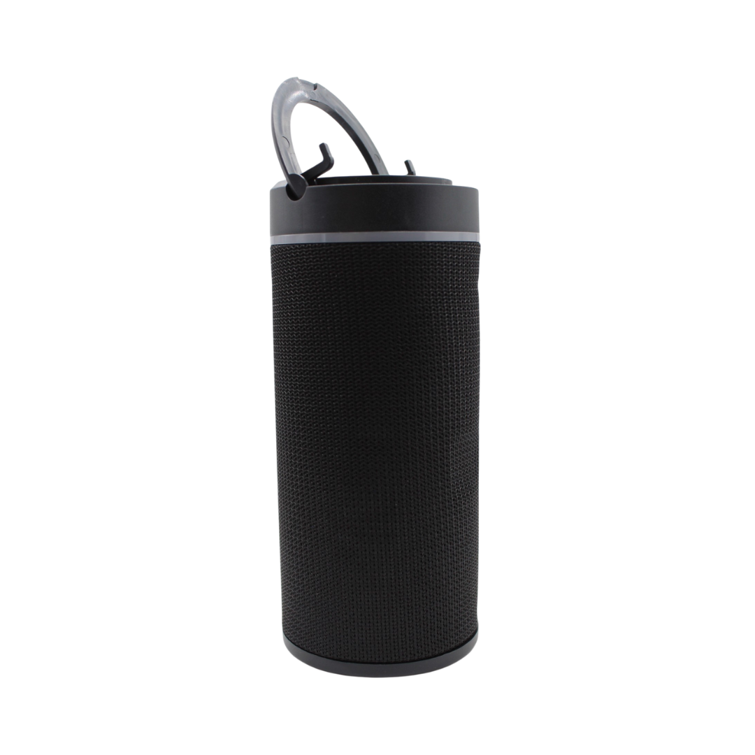 Bocina bluetooth portátil recargable con soporte para teléfono