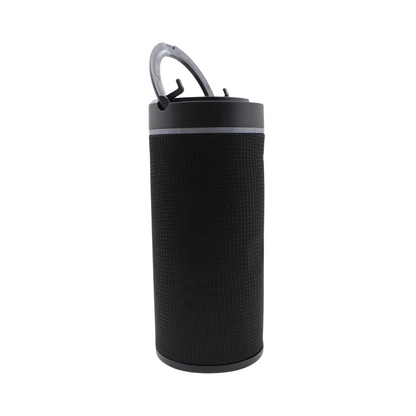 Bocina bluetooth portátil recargable con soporte para teléfono