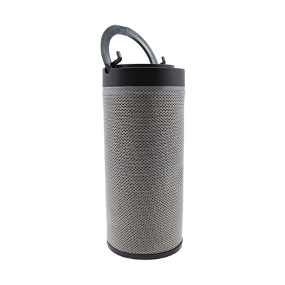 Bocina bluetooth portátil recargable con soporte para teléfono