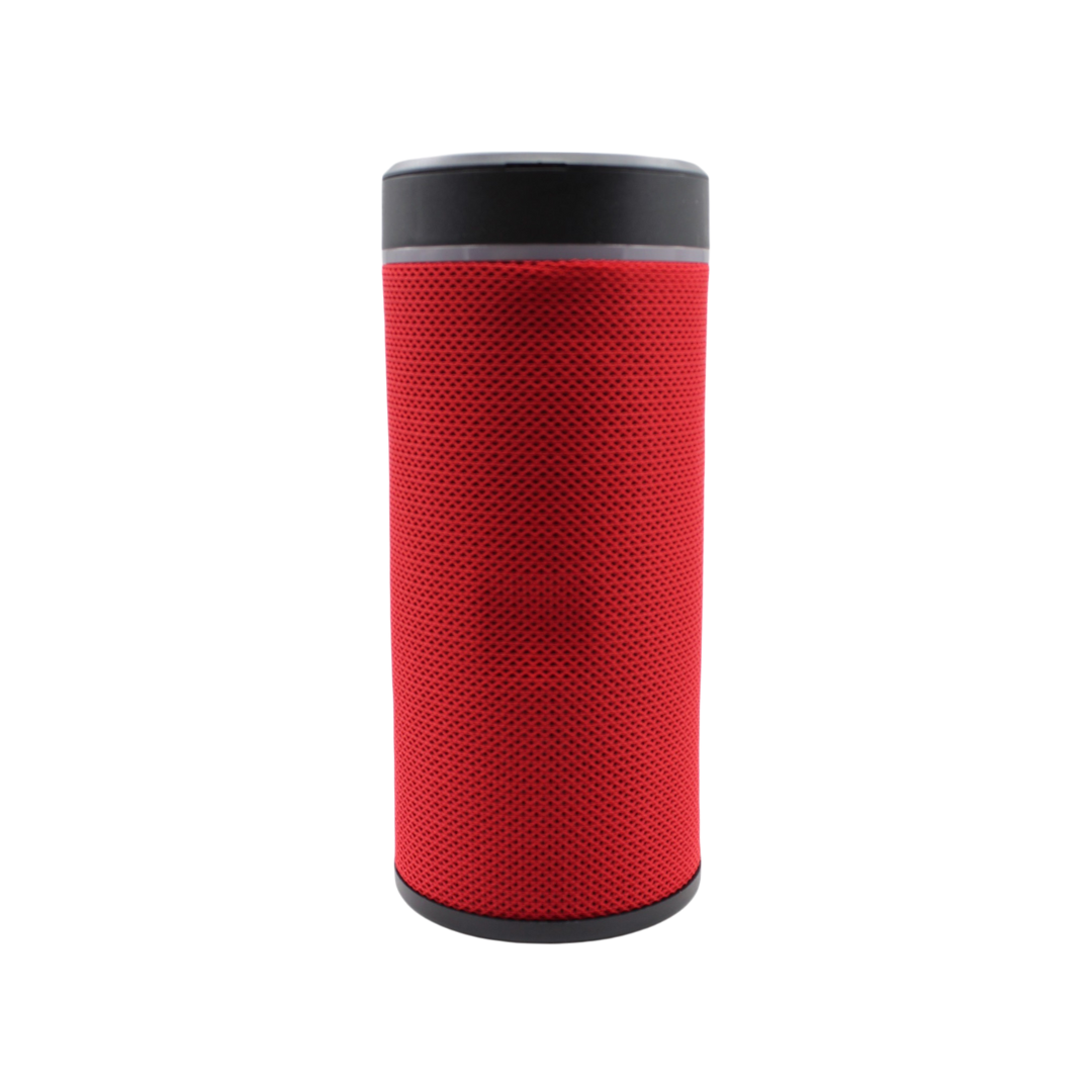 Bocina bluetooth portátil recargable con soporte para teléfono