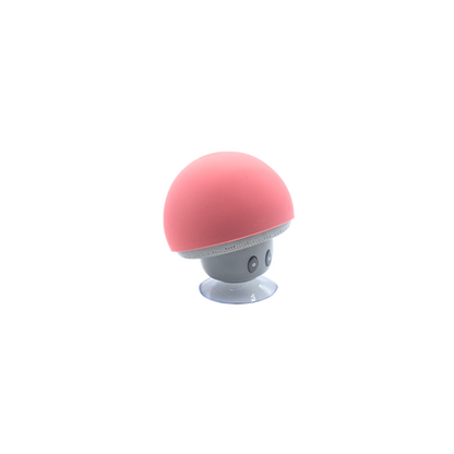 Mini Bocina Bluetooth Hongo con luz RGB y ventosa