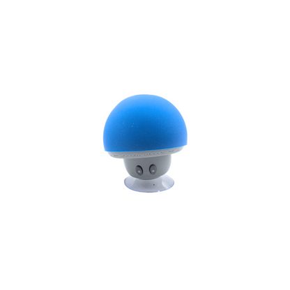 Mini Bocina Bluetooth Hongo con luz RGB y ventosa