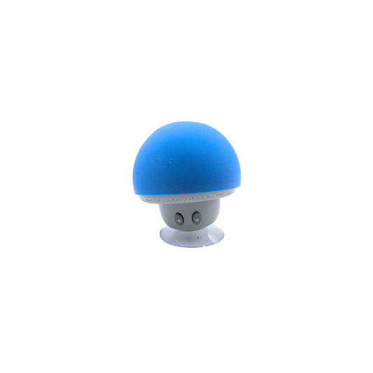 Mini Bocina Bluetooth Hongo con luz RGB y ventosa