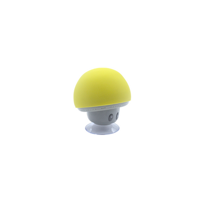 Mini Bocina Bluetooth Hongo con luz RGB y ventosa