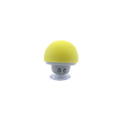 Mini Bocina Bluetooth Hongo con luz RGB y ventosa